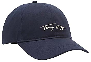 Tommy Hilfiger Damen Iconic Signature Cap Baseballkappe, Desert Sky, Einheitsgröße