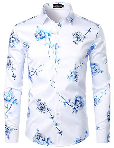PARKLEES Camicia Elegante Uomo