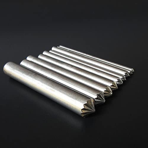 1 x Metall-Blumenlocher, Schraubenösen, Montagewerkzeug, Knopfform, Kleidungszubehör, 3 mm - 20 mm - Durchmesser 8 mm