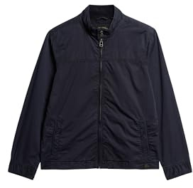 Superdry Classic Harrington jacka - Eclipse Navy, Förmörkelse marinblå, L