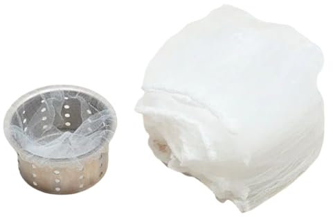 Kitchen Sink Disposable Strainer Mesh Bag ，Kitchen Sink Trash Mesh Bag, Fits Most Sizes of Sink Strainer。 (1000)