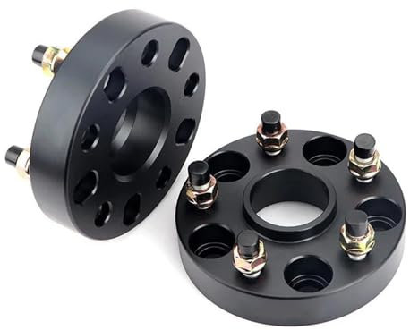 SKINII Spurverbreiterungen 2 Stück 12/15/20 Mm Legierung Aluminium T6061-T6 Forge Auto Spurverbreiterungen des PCD 5 X 100 CB 57,1 Mm Anzug Für VW M14 X 1,5 Rad Distanzscheiben (Größe : 25mm)