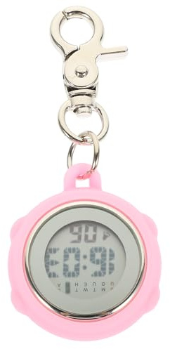 Holibanna Montre De Poche Numérique Infirmière avec Design De Boucle Et Porte-Clé Chronomètre Précis Léger pour Usage Quotidien À L'Hôpital Et Cadeau Professionnel