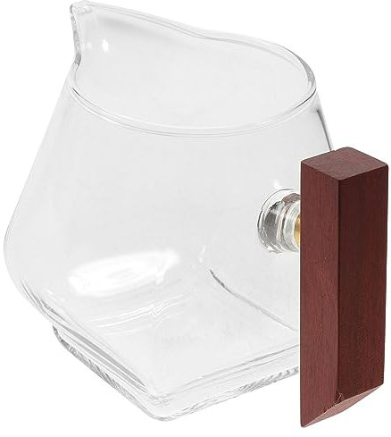 Ciieeo Salsera de Madera Elegante para Ocasiones Especiales Fácil de Agarrar para Restaurantes