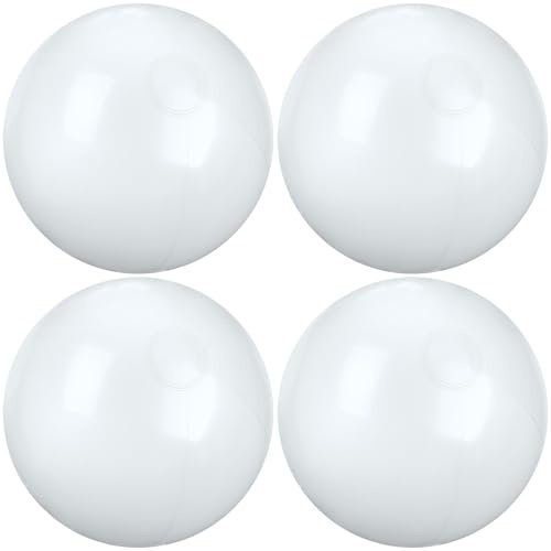 kymqlyw 4 Pcs Inflatable Beach Ball 24 inch Swimming Pool Balls Summer