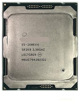 Processeur CPU E5 2686 V4 2686V4 2,3 GHz 18 cœurs 145 W LGA 2011-3