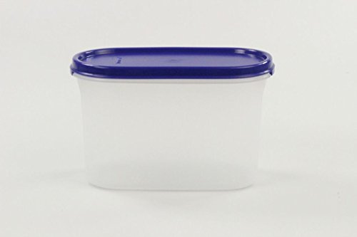 TUPPERWARE Eidgenossen 1,1 L blau OHNE Schütte Trockenvorrat Dose Modular