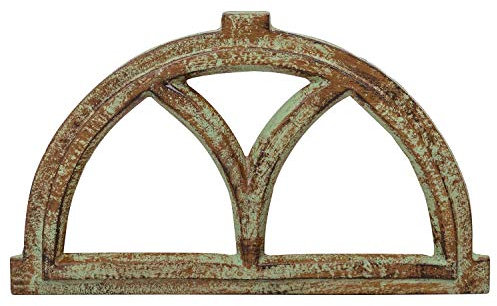 Fenster Eisenfenster Stallfenster Scheunenfenster Eisen Antik-Stil 41cm grün