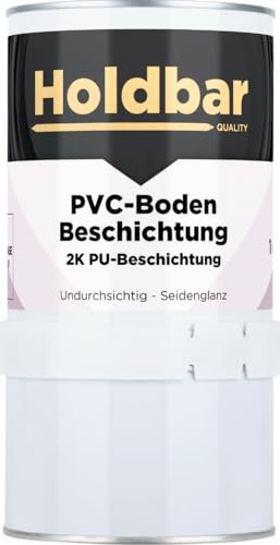 Holdbar PVC-Boden Beschichtung weiß (Weißeste Farbe) 1 Kg