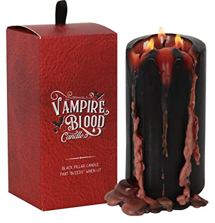 Something DifferentVampire Blood Candela a Colonna (Taglia Unica) (Rosso, Nero)