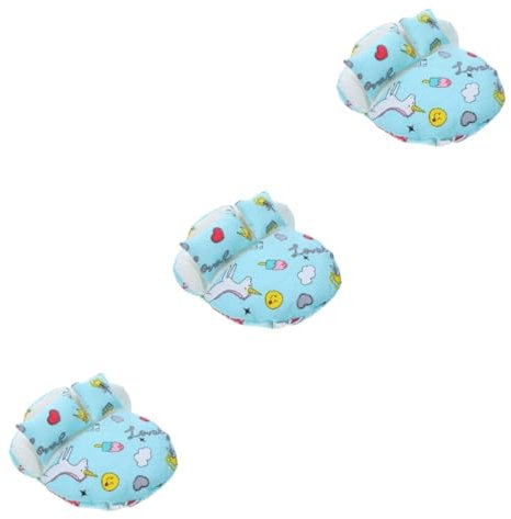 Abaodam 3 Sätze Puppenschlafsackbett Wohnkultur Heimzubehör wiederverwendbarer Puppenschlafsack Entzückende Schlafsack-Dekoration Jasmin Kleine Puppe Plüschpuppen Bettpuppe Ob11 schmücken