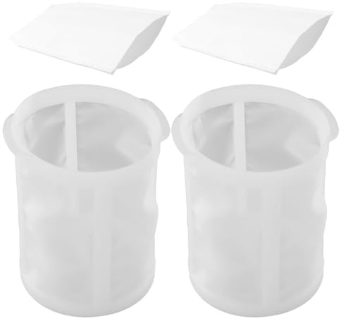 4 st dammsugartillbehör, förfilterdel, dammsugarfilter kompatibel med Makita CL100/106/180 DCL180, (2 filter 2 förfilter)