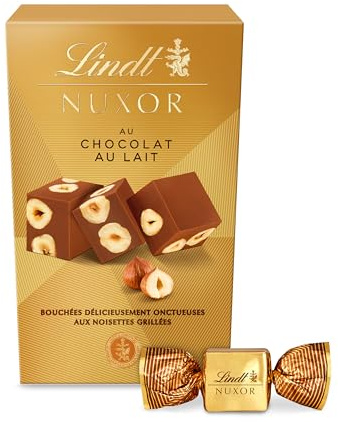 Lindt - Cornet NUXOR - Chocolate con leche y avellanas enteras (150 g)