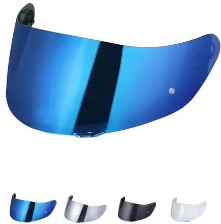 JQF Gear Helmvisier für Agv K1 K3SV K5 Visier Motorradhelm Visier | Motorrad Windschutz Helm Objektiv Visier Vollgesichts,Helmvisiere Zubehör Ersatz