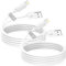 Cavo iPhone Originale Apple Certificato MFi, Cavo Lightning 2M 2Pezzi, Cavo Ricarica iPhone Cavetto iPhone Carica Rapida Filo Caricatore per iPhone 14 13 12 11 Pro Max/Mini/XS/8/7/6 Plus/SE/iPad