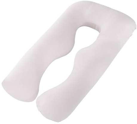 Coussin Complet pour Le Corps - Coussin de Grossesse - Soutien de Grossesse - pour Dormir sur Le côté - Polyvalent - Coussin de Soutien du Corps Flexible en Forme de U - pour l'intérieur et