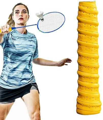 Tennisschlägergriffe, rutschfestes Band für Tennisschläger | Badminton-Griffhüllen, Schlägergriffband, Badmintonschläger-Griffband, Griffband für Badmintonschläger, Übergriff: