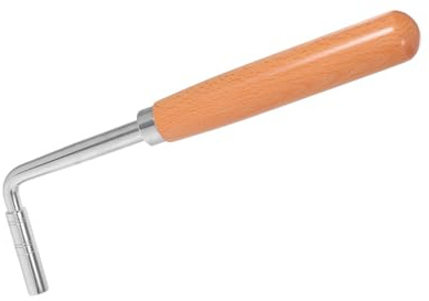 L-förmiger Klavier Stimmschlüssel für Saiteninstrumente und Harfen | Professionelles Werkzeug für Reparatur und Konzert, Präzise Justierung, Ergonomische Form, mit Tragetasche
