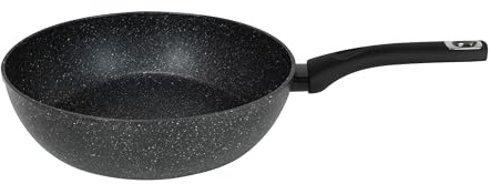 Padella Alta 32 cm Compatibile con Induzione- Pietra Lavica