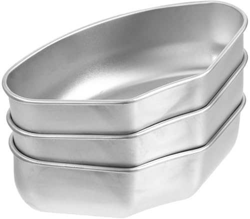 TOYANDONA Juego de 3 Insertos para Vaporera de Acero Inoxidable Bandejas Separadoras Forma de Abanico Vaporera Multifuncional para Verduras y Comida para Bebés Compatible con Olla a