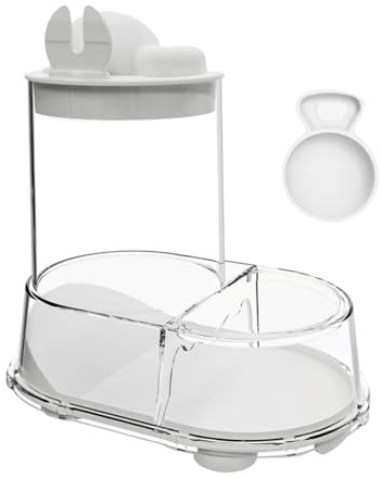 per cibo per criceti, distributore automatico di cibo e acqua per animali domestici, stabile e rimovibile di grande capacità per topi, ricci, furetti, cincillà, piccioni, pappagalli