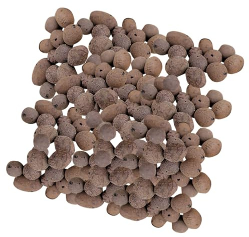ABOOFAN Ceramsite Traspirante per Giardinaggio 1 kg Sfera di Ceramsite in Argilla Espansa per Substrato Coltura Piante per Vasi e Decorazioni Esterne