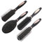 Pack of 4 Anti Static Massage Oval Comb Round Hair Brush Set - Vent, Detangling, Paddle Brush for Wet or Dry Hair's Detangle, Massage, Add Shine