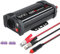 BYGD convertidor 600W/1200W DC 12V a AC 220V 230V inversor de Coche Transformador Toma de Corriente Cargador de mechero con 1 Toma de Corriente española y 2 Puertos USB