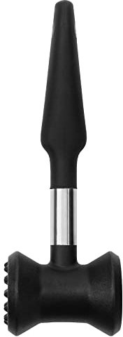 Ablandador de carne, mazo de carne para uñas de doble cara, martillo de carne utilizado para carne, pollo, pescado? Pounder de carne con mango de agarre cómodo de goma, herramienta ablandadora de