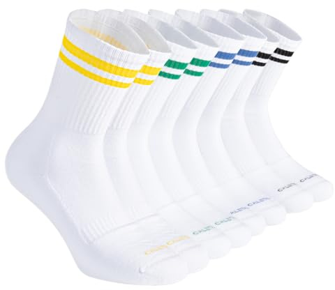CALZITALY PACK 2-3-4 PARES Calcetines de Deporte Unisex, Tenis Padel Running Crossfit Fitness, Calcetines Suela Acolchada, Calcetines Anti Ampollas | MADE IN ITALY (39-42, 4 Pares - Asa)