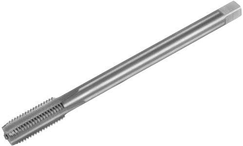 sourcing map Metric Thread Tap M12 x 1.5 H2 150mm Extra Long Straight Flute Screw Thread Milling Machine Taps Threading Tapping Repair Tool