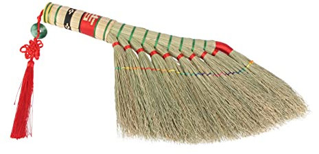 KOMBIUDA 2stücke Sorghum Broom Hanging Decor Traditionelle Kleine Besen Für Hochzeiten Und Einweihungen Für Reinigung Von Bett Sofa Und Teppich Langlebig Und Praktisch