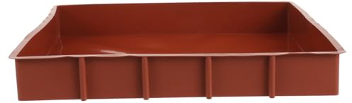 TOYANDONA Molde Rectangular de Silicona para Horno Bandeja Antiadherente para Pan y Bizcochos Ligera Fácil de Limpiar para Tartas Tostadas y Repostería Casera