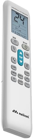 Meliconi AC50 Telecomando Universale Climatizzatori, per quasi tutti i modelli + Eco Spray Pure Air Detergente Condizionatori, elimina polvere e batteri, anche per deumidificatori e pompe di calore