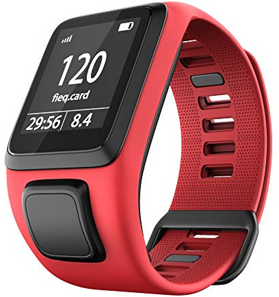 Shieranlee Watchband for TomTom Runner 3, Silicone Waterproof Breathable Sport Fitness Watch Strap Wristband replacement for TomTom Runner 2/ Runner 3/ Spark/Golfer 2 Sports GPS Running Smartwatch