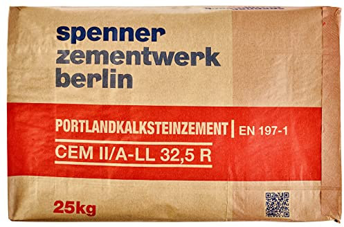 Portlandkalksteinzement EN 197-1 CEM II/A-LL 32,5 R 25 kg/Sack