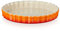 Le Creuset Heritage Fluted Flan Dish, Stoneware, 24 cm, 1.12 kg, Volcanic, 71120240900001