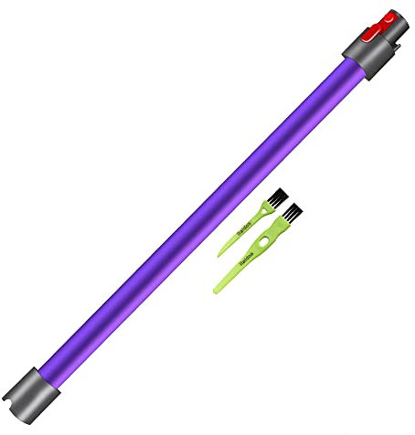 Italdos Verlängerungsrohr Teleskoprohr Rohr Kompatibel für Dyson V7 V8 V10 V11 V15 Länge 73 cm Schnellverschluss Anschluss - Violett
