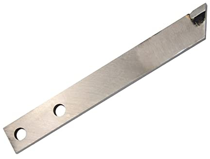ICAMAS 100x12.2x3mm Carbide Tiped Wood Turning Lames de Rechange Couteaux Cutter for Outil de séparation et rainurage Outil de Tour à Bois