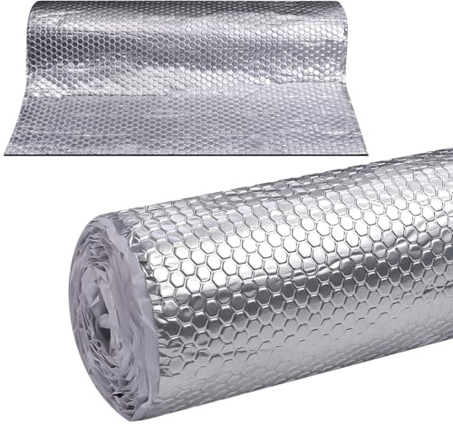 Sleeleece Alubutyl 2 mm x 40 cm x 5 Meter = 2 m² Dämmmatte Anti Dröhn Sounddämmung Dämmung Dämmmatte selbstklebend Fahrzeugdämmung