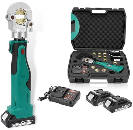 Pinza Crimpatrice Per Tubi Idraulici Pinza Crimpatrice Portatile Pinza Crimpatrice Cavo Idraulico Elettrico 16-300Mm2 Pinza Crimpatrice Idraulica Portatile Con Terminale Display Oled Pinza C