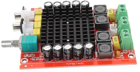 TOPBATHY Stereo Amplifier Amp Board Audio Stereo Amplifier Circuit Board Easy Install for Car