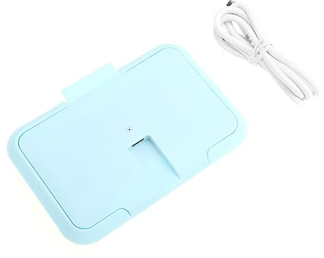 GALPADA Scaldasalviette Portatile per Riscaldamento Intelligente Ore Compatibile con Salviette Umidificate Qualsiasi Mantiene Morbide e Umide per Uso e Auto