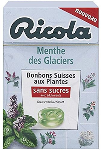 Ricola Menta de los glaciares (lote de 6)