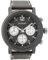 Oozoo Herrenuhr mit Lederband 48 MM Dunkelgrau/Dunkelgrau C9458