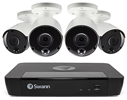 Swann 4K Ultra HD Thermal Sensing Bullet Security Camera with IR Night Vision, EU