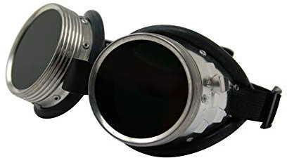 STROOF - Occhiali con anelli a vite, imbottitura in gomma, livello di protezione: 4-1 pezzi