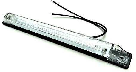 Matel Service Weiß LED vordere Umrissleuchte, Begrenzungsleuchte, Positionsleuchte für LKW PKW Anhänger, Trailer, Wohnwagen usw.