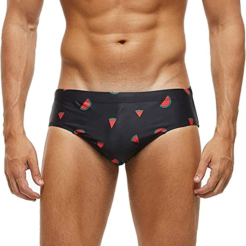 Arcweg Badehose Herren Badeslip Kurz Eng Jungen Schwimmhose Abnehmbares Pad Freizeit Kurze Badehose