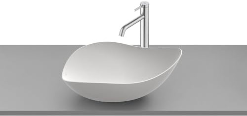 Roca A327A13620 OHTAKE Lavabo de Sobre Encimera Fineceramic Color Blanco Mate